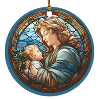 Thumbnail for Mary and Baby Jesus | Ornament