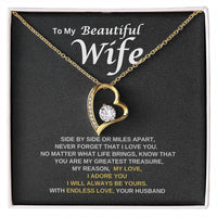 Thumbnail for To My Wife - Never Forget That I Love You | Forever Love Necklace