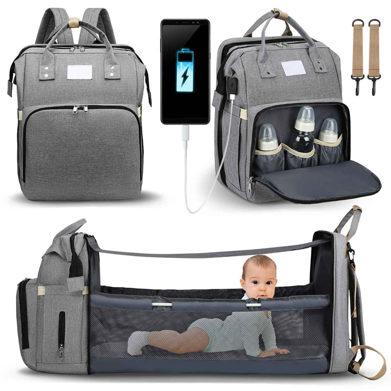 Portable Baby Bed/Changing Pad Bag/Diaper Bag